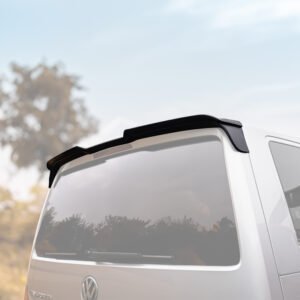 VW Transporter T6/T6.1 ? Sportline Style Tailgate Spoiler ? 2 piece (PU Plastic, Primer Finish)